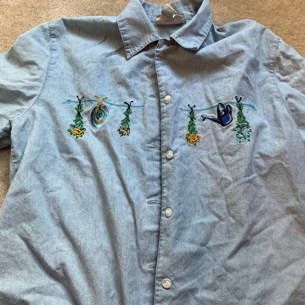 Van Heusen Light Blue Women's Shirt